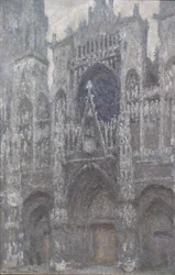 La Cattedrale di Rouen. Il Portale, Tempo Grigio